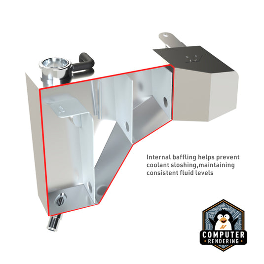Mishimoto MMRT-SRT-15BK MM Reservoir Tanks