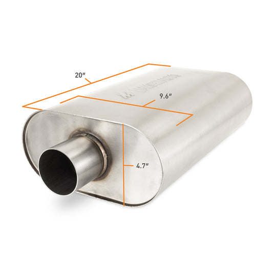 Mishimoto MMEXH-MF-25CCBR MM Universal Muffler