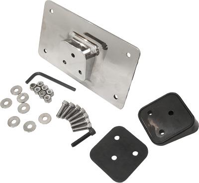 Harddrive 33-606 License Plate Bracket Fender Mount - Chrome
