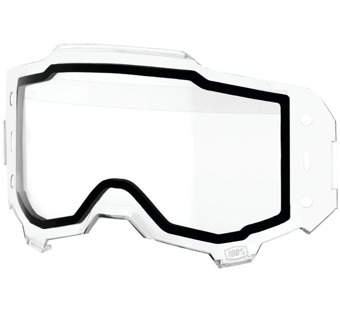 100% Armega Forecast Dual Pane Lens - Clear