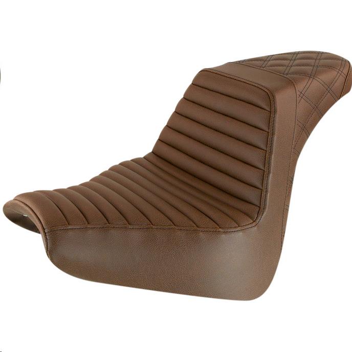 Saddlemen 812-26-176BR Step-Up Front TR/Rear LS Seat - Brown