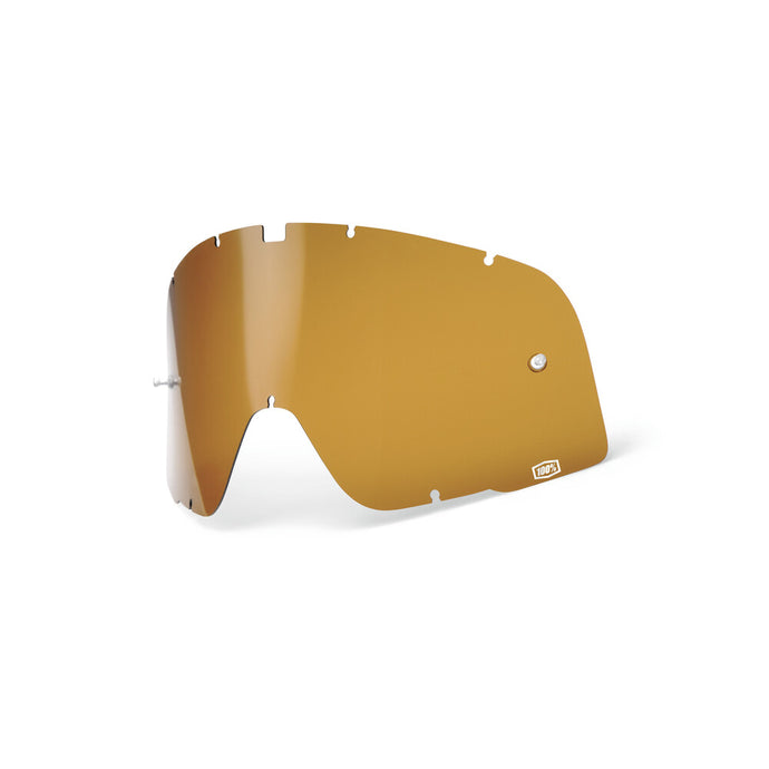 100% Replacement Sheet Lens for Barstow Goggles - Bronze