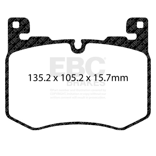 Ebc DP52412NDX EBC Bluestuff Brake Pad Sets