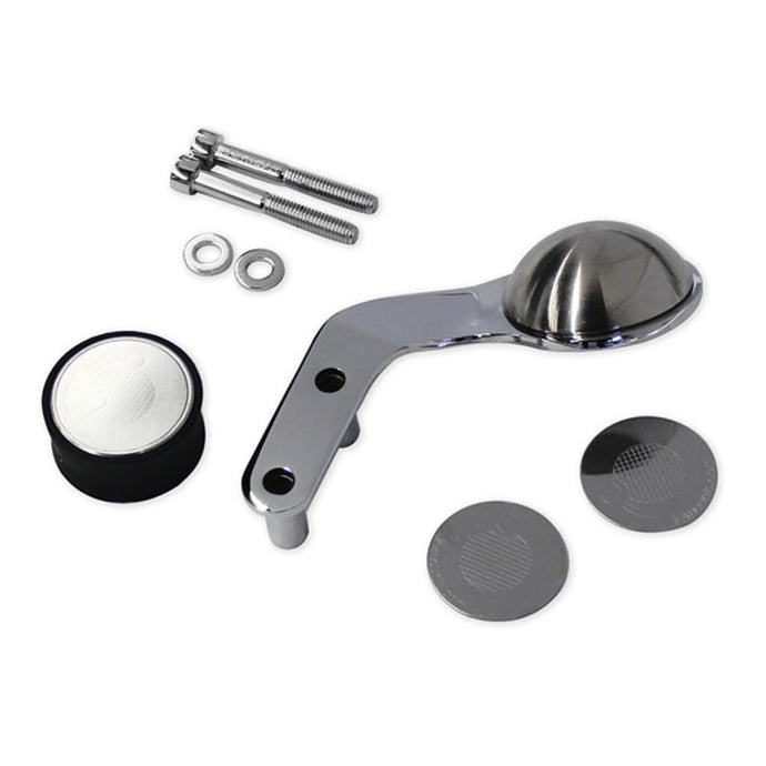 Klock Werks KWD-04-0411 iOmounts Device Mount - Left Hand - Chrome