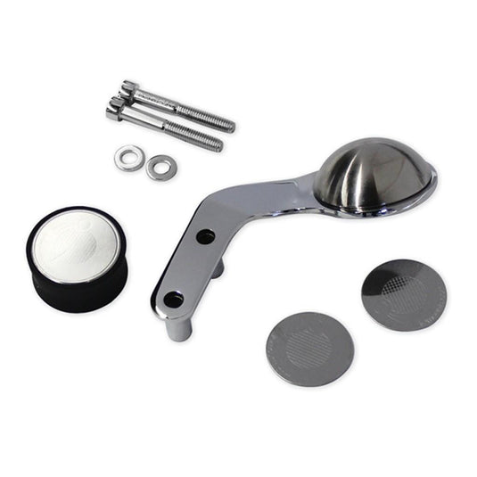 Klock Werks KWD-04-0411 iOmounts Device Mount - Left Hand - Chrome