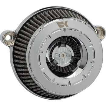 Khrome Werks 250115 Instigator Air Cleaner - Tracer - Chrome