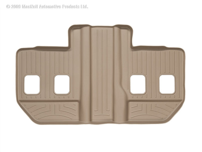 Weathertech 450665 WT FloorLiner - Rear - Tan