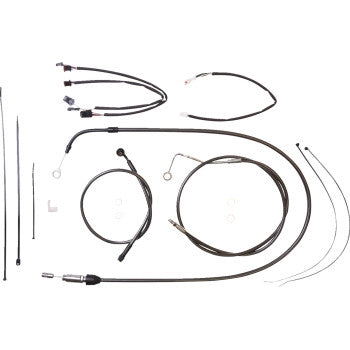 Magnum 4871172 Black Pearl Handlebar Installation Kit for 15in-17in. Ape