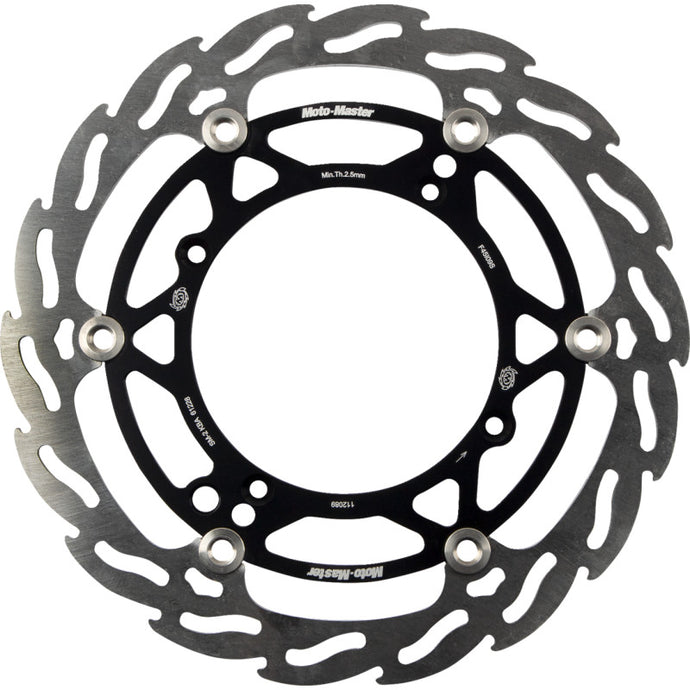 Moto-Master 112089-PU Floating Brake Disc - Black Flame