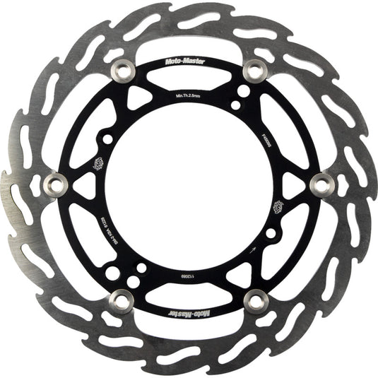 Moto-Master 112089-PU Floating Brake Disc - Black Flame