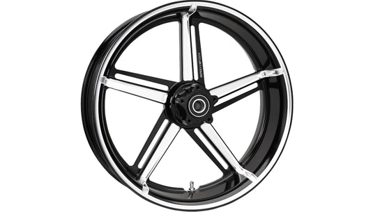 Arlen Ness 71-422 Forged Billet Split-Spoke Rim - 21in. x 3.50in. - Black