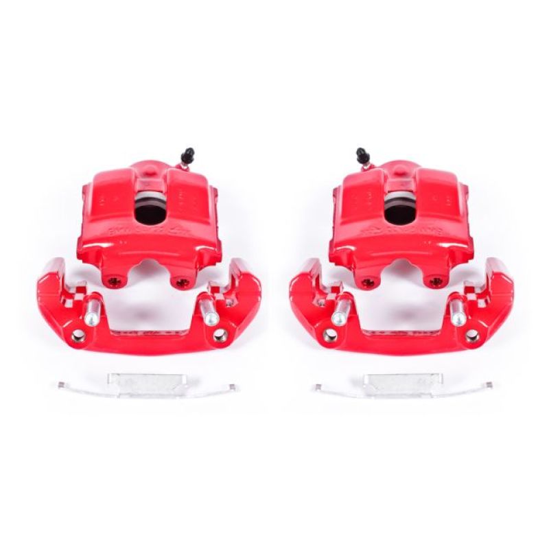 Load image into Gallery viewer, Powerstop S1618 PSB Red Calipers

