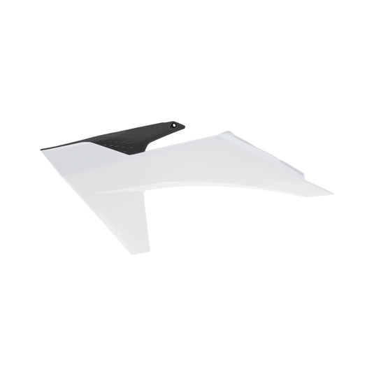 Acerbis 2986481035 Radiator Scoop - White/Black
