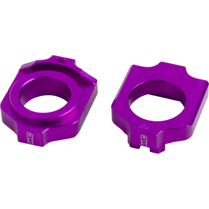 Works Connection 17-P221 Elite Axle Blocks - Purple