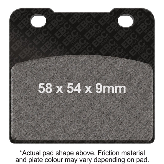 Ebc Powersports FA103V EBC Semi-Sint Vee Brake Pads