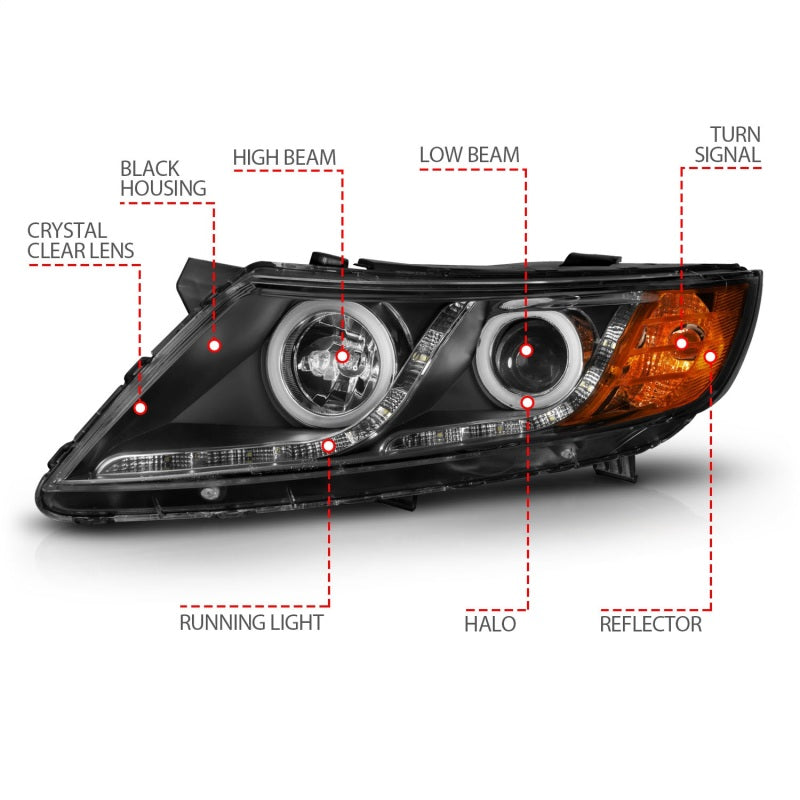 Load image into Gallery viewer, Anzo 121460 ANZ LED/Projector Headlights
