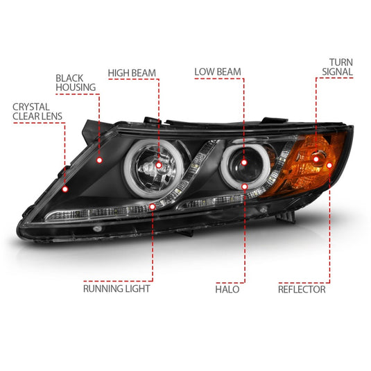 Anzo 121460 ANZ LED/Projector Headlights