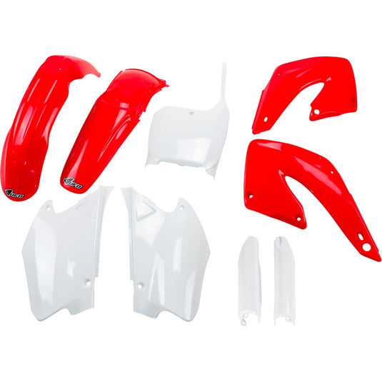Ufo Plastics HOKIT100F@999 Complete Body Kit - OEM (Red/White)