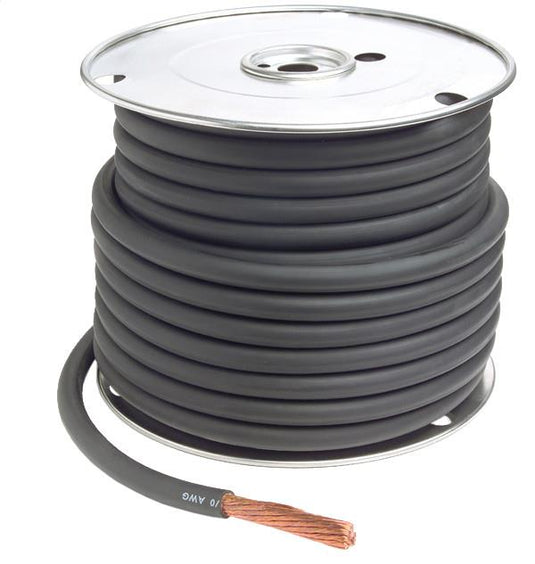 Grote 82-5722 Battery Cable - 6 Grade - 25ft. Roll - Black