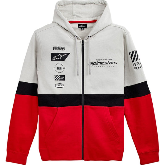 Silver/Red/Black