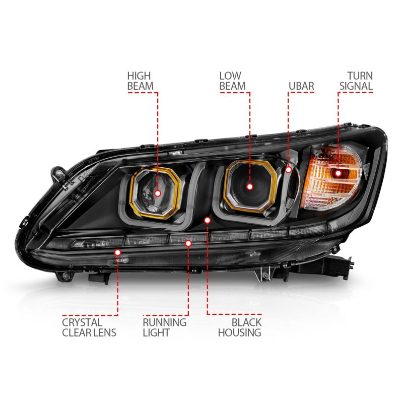 Load image into Gallery viewer, Anzo 121492 ANZ LED/Projector Headlights
