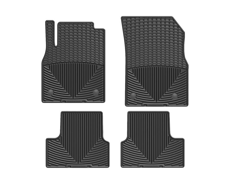 Load image into Gallery viewer, Weathertech W275-W277 WT Rubber Mats - Front - Blk
