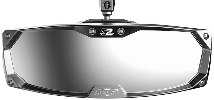 Seizmik 18012 Halo R Rear View Mirror with Aluminum Bezels - 2.0in. with Shims for 1.875in.