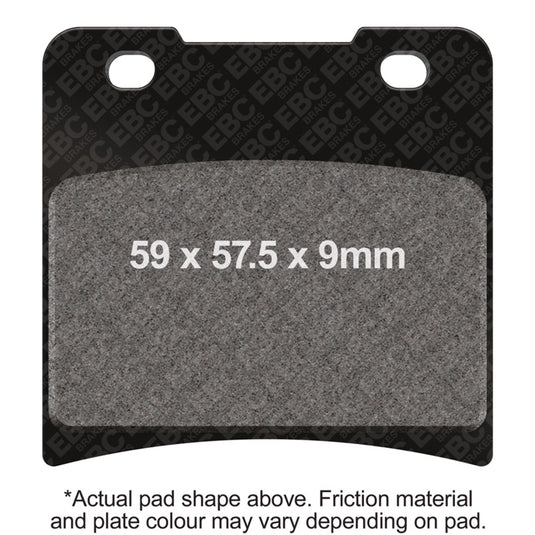 Ebc Powersports FA150V EBC Semi-Sint Vee Brake Pads