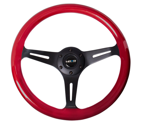 Nrg ST-015BK-RD NRG Steering Wheels - Classic