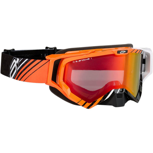 Black/Orange/White
