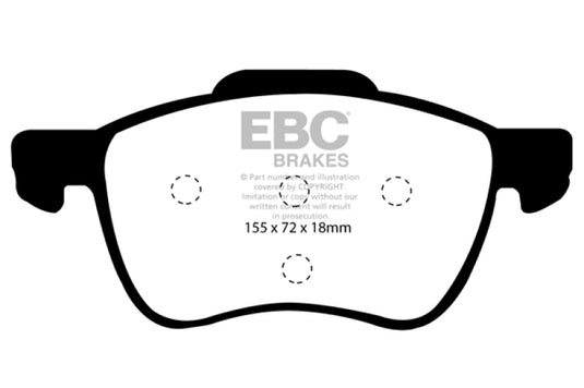 Ebc DP31229C EBC Redstuff Brake Pad Sets