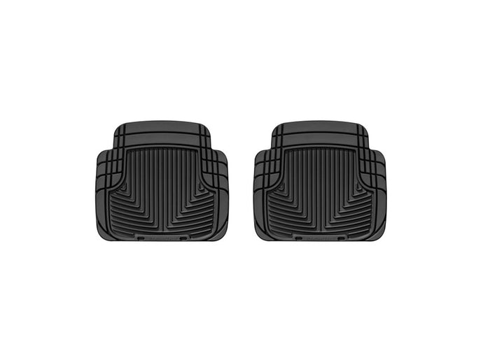 Weathertech W50 WT Rubber Mats - Rear - Blk