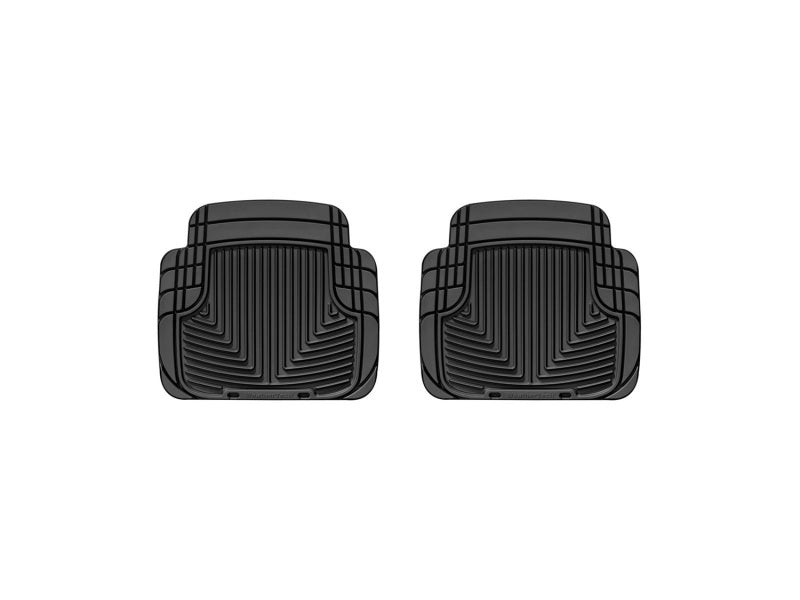 Load image into Gallery viewer, Weathertech W50 WT Rubber Mats - Rear - Blk
