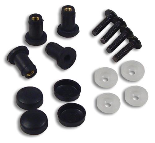 Powermadd 14593 Windshield Well Nut Mounting Kit