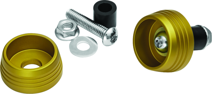 Kuryakyn 3801 KUR Axle Nut Caps D