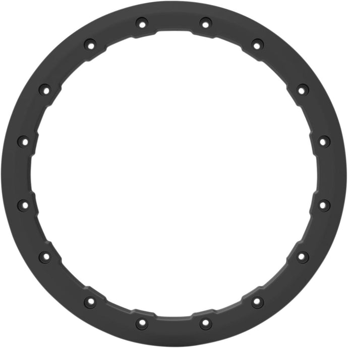 Ams 14B01 Roll N 106 Beadlock Rings - 14in. - Black