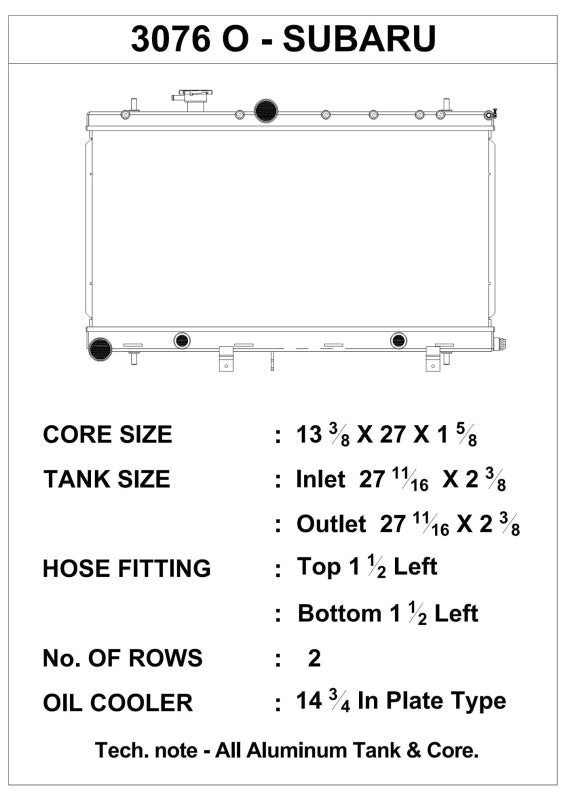 Load image into Gallery viewer, Csf 3076O CSF Radiators - Aluminum
