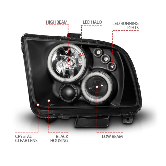 Anzo 121166 ANZ LED/Projector Headlights
