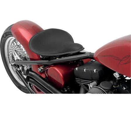 Drag Specialties 0806-0055 Large Low Profile Spring Solo Seat - Black