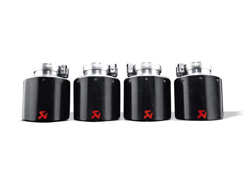 Load image into Gallery viewer, Akrapovic TP-NIR35C AKR Tail Pipe Set - Carbon
