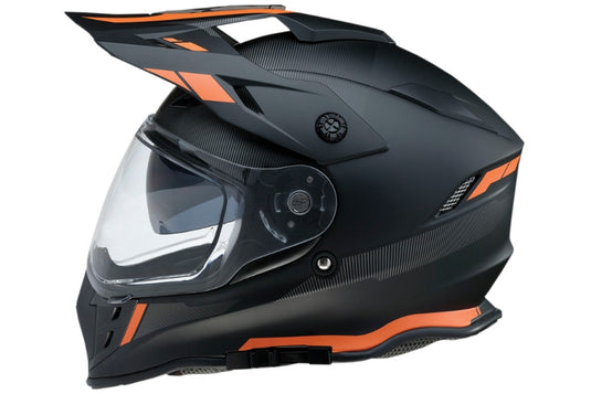 Black/Orange