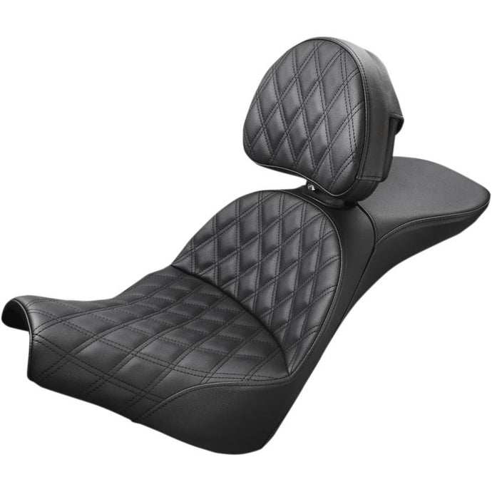 Saddlemen 818-27-030LS Explorer LS Touring Seat with Backrest