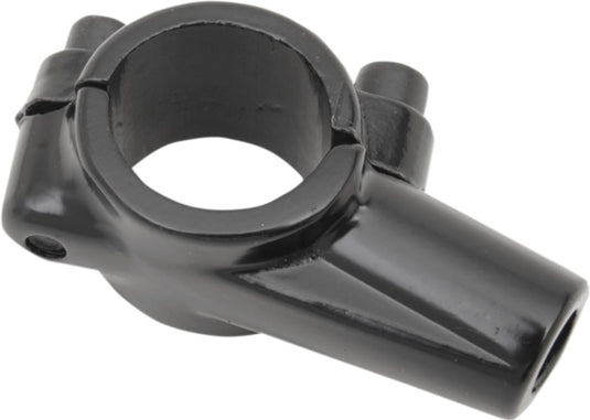 Emgo 20-28120 Handlebar Mirror Mount for 7/8in. Handlebar - Black