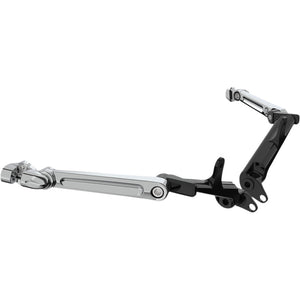 Ciro 60600 Extended Leght Frame-Mounted Highway Peg Mount - Chrome