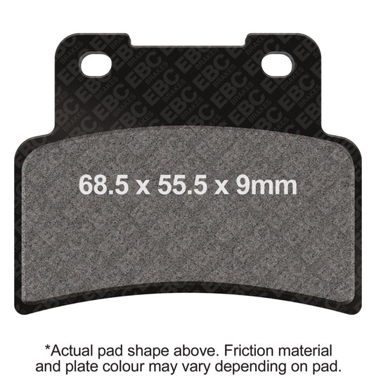 Ebc Powersports FA432HH EBC HH Sintered Brake Pads