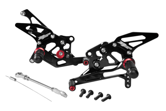 Hotbodies Racing 81502-2500 Fully Adjustable Rearset - Black
