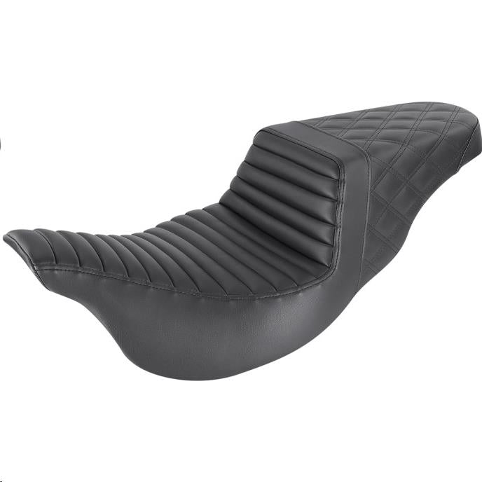 Saddlemen 808-07B-176 Step-Up Seat - Black