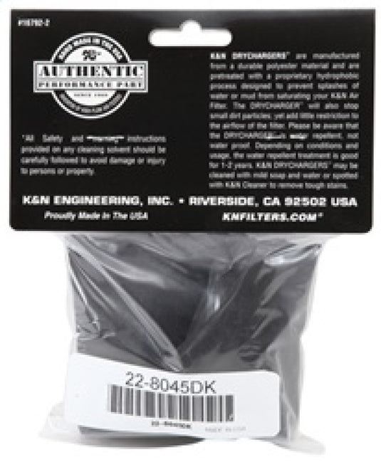 K&N Engineering 22-8045DK KN DryCharger Air Filter Wrap