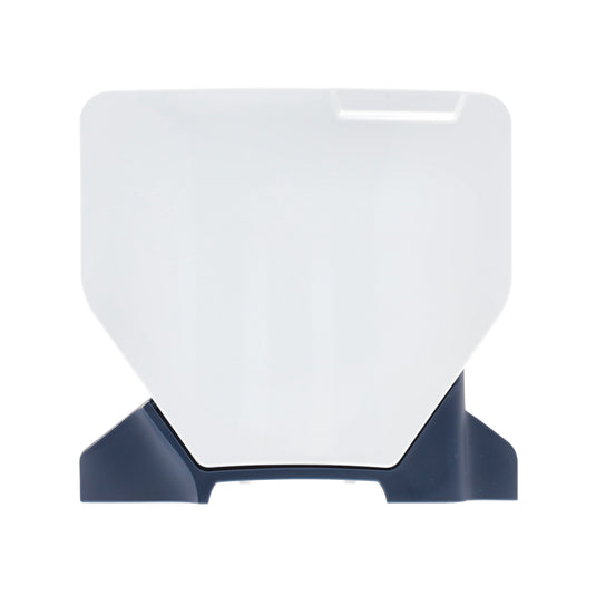 Acerbis 2979281029 Front Number Plate - White/Blue