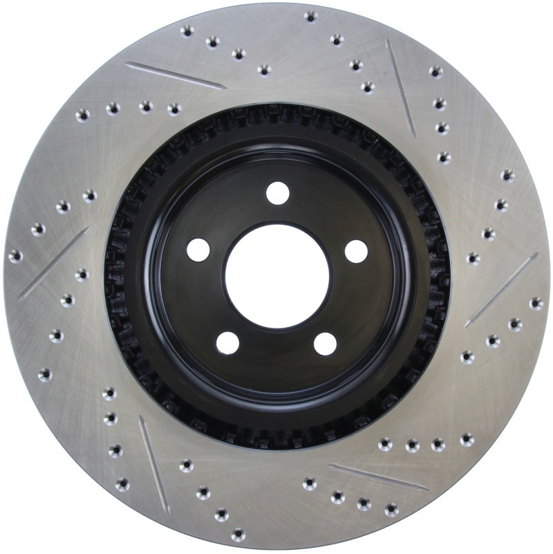 Load image into Gallery viewer, Stoptech 127.61089R ST Slot &amp; Drill Brake Rotors
